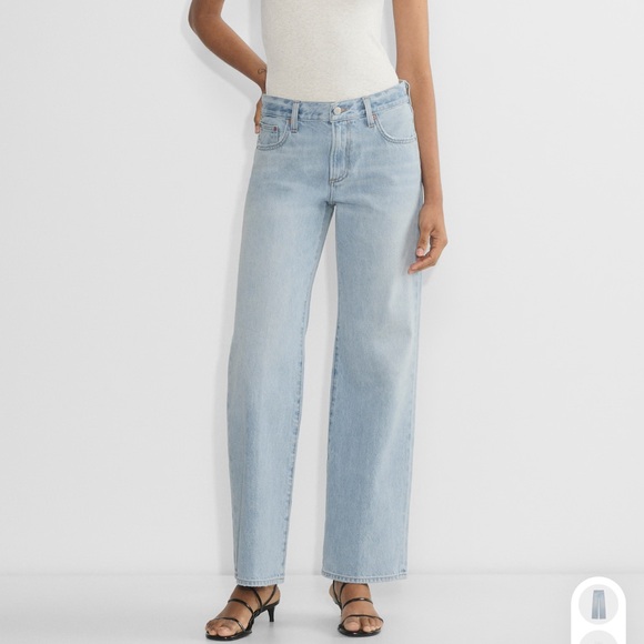 Aritzia Denim Forum The Farrah Lo-Rise Wide Jeans - Picture 2 of 5